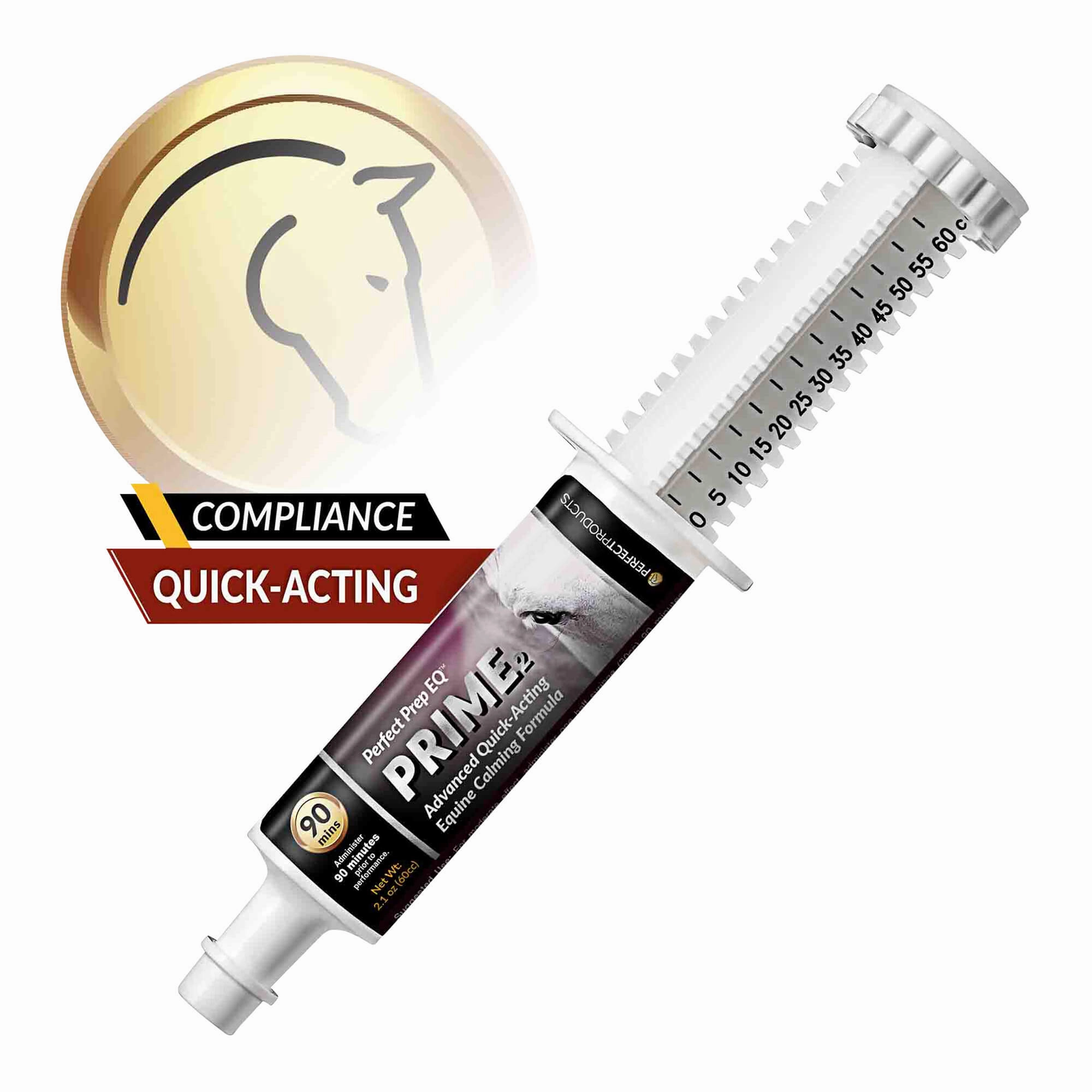 Perfect Prep EQ Prime Focus Paste for Horses, 60 cc