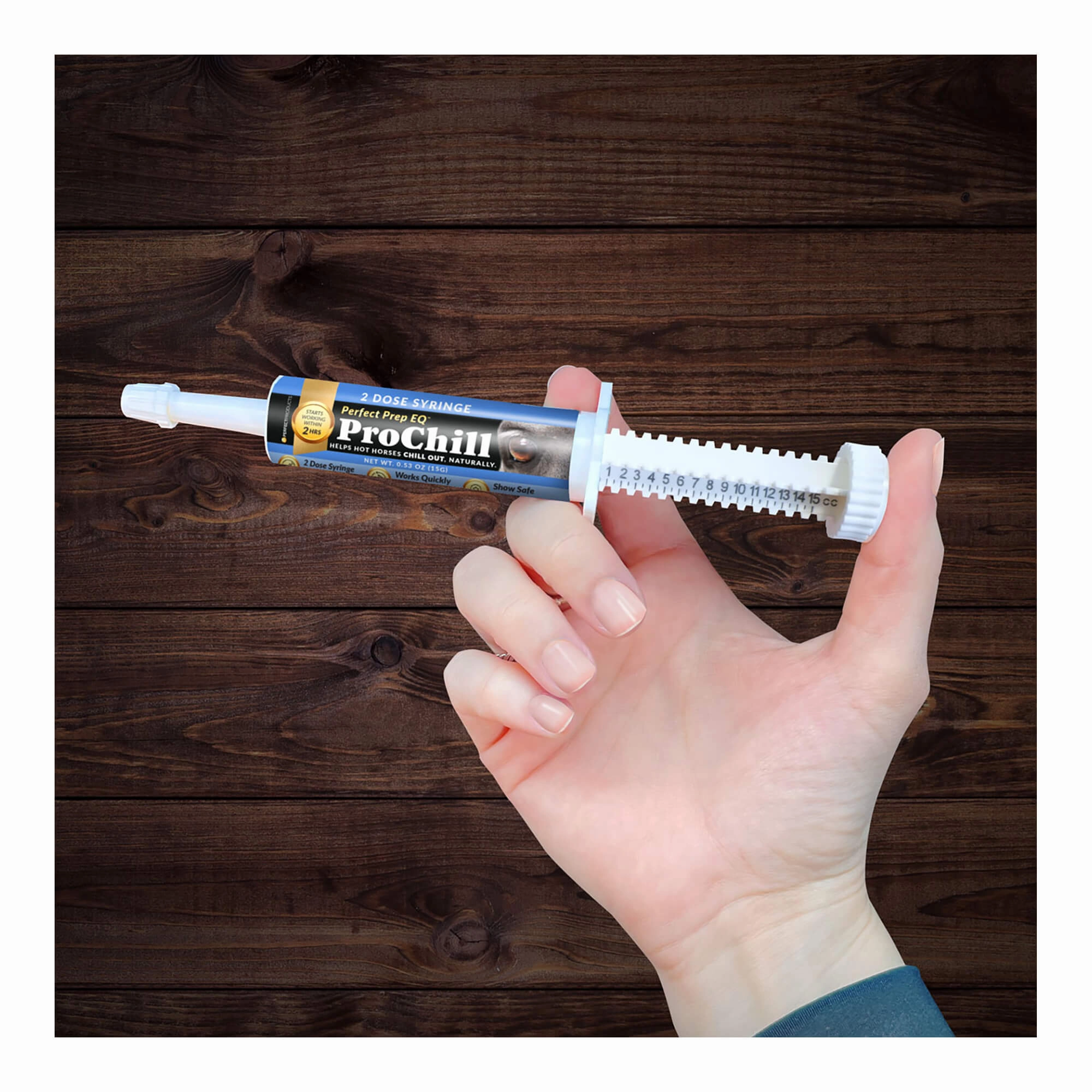 Perfect Prep EQ ProChill Calming Paste for Horses, 60 ml