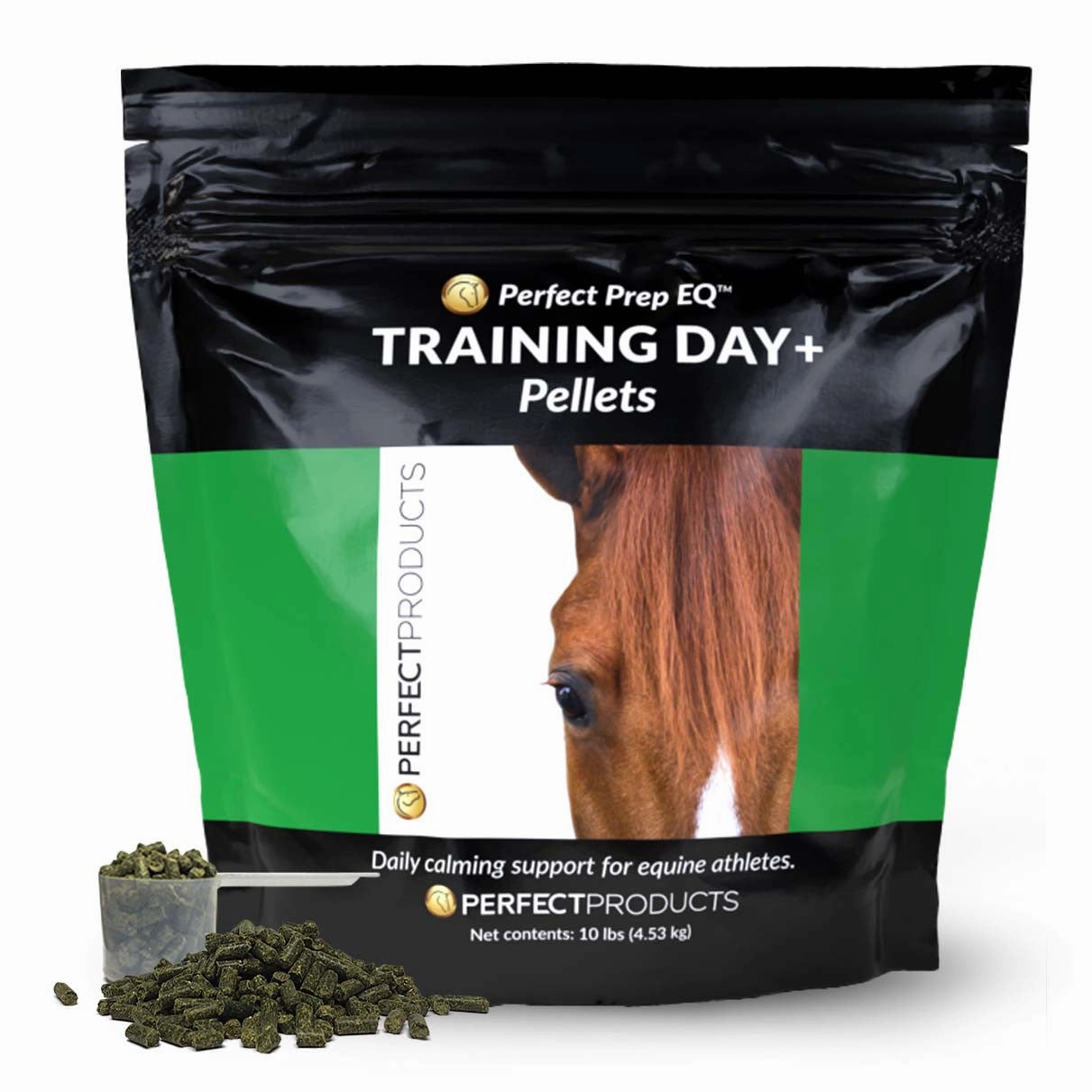 Perfect Prep EQ Training Day Pellets for Equine Athletes pet shampoo conditioner combo pet detangler pet skin care flea shampoo