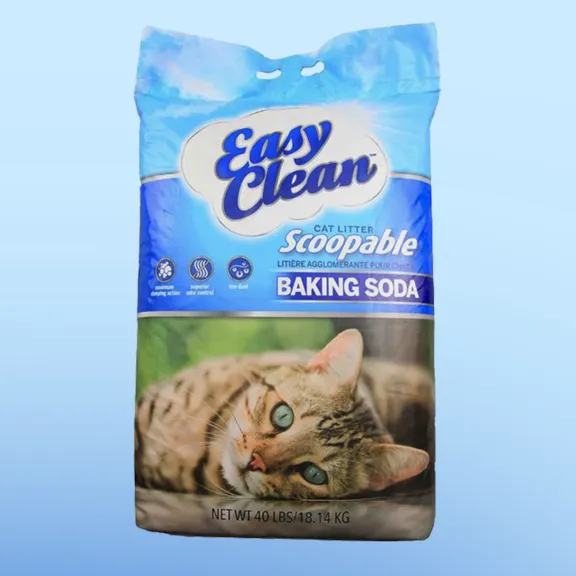 Pestell Easy Clean Scoopable with Baking Soda Cat Litter cat treats toys for cats cat hair remover cat cleaning supplies cat food bowl