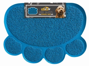 Pet Bowl Dining Mat Pawprint Shape cat beds cat scratching post cat shampoo cat tunnel cat brush