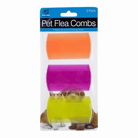 Pet Flea Combs, 3 pk cat beds cat scratching post cat shampoo cat tunnel cat brush