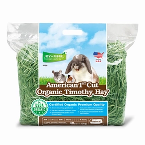 Pet Link Joy & Fibre American 1st Cut Organic Timothy Hay 40oz puppy starter kit puppy crate puppy collar puppy pee pad puppy food
