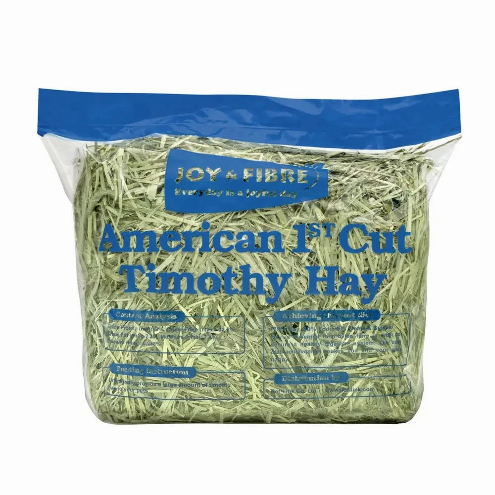 Pet Link Joy & Fibre American 1st Cut Timothy Hay 40oz puppy starter kit puppy crate puppy collar puppy pee pad puppy food