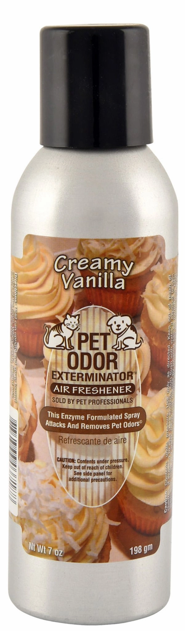 Pet Odor Exterminator Air Freshener Spray, Creamy Vanilla, 7 oz