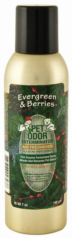 Pet Odor Exterminator Air Freshener Spray, Evergreen & Berries, 7 oz cat beds cat scratching post cat shampoo cat tunnel cat brush