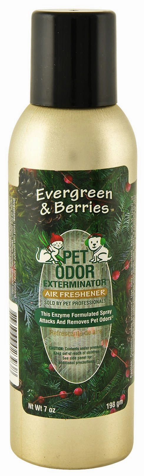 Pet Odor Exterminator Air Freshener Spray, Evergreen & Berries, 7 oz cat beds cat scratching post cat shampoo cat tunnel cat brush