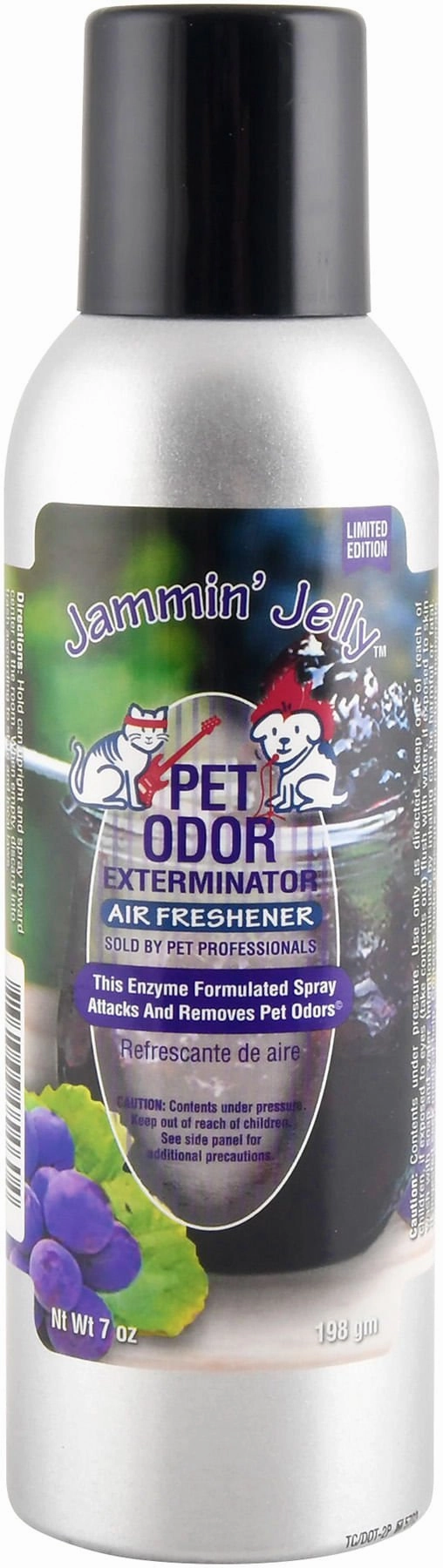 Pet Odor Exterminator Air Freshener Spray, Jammin' Jelly, 7 oz