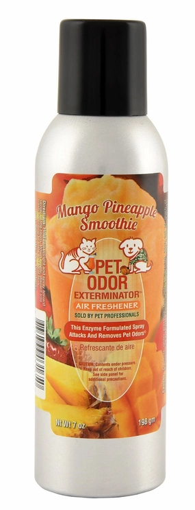 Pet Odor Exterminator Air Freshener Spray, Mango Pineapple Smoothie, 7 oz cat climbing tree cat hammock cat steps cat grooming kit cat safety gate