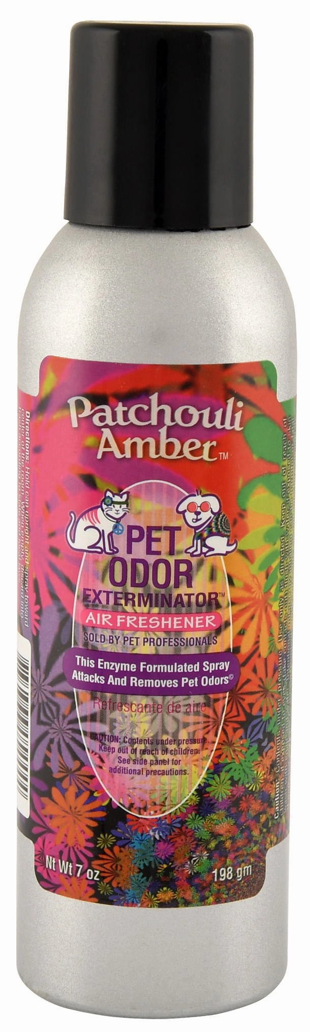 Pet Odor Exterminator Air Freshener Spray, Patchouli Amber, 7 oz cat beds cat scratching post cat shampoo cat tunnel cat brush