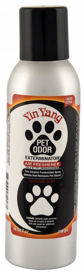 Pet Odor Exterminator Air Freshener Spray, Yin Yang, 7 oz cat climbing tree cat hammock cat steps cat grooming kit cat safety gate