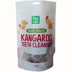 PetCubes Kangaroo Teeth Cleanser Grain-Free Dog Chews 2pc chicken fence goat pen animal fencing electric fencing portable livestock fence