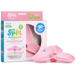 PetDreamHouse SPIN Accessories Interactive Slow Feeder Add-On For Cats & Dogs (Baby Pink Bougainvillea) dog bones rawhide chew sticks dog jerky bacon bone