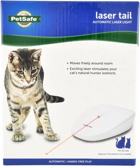 PetSafe Laser Tail Automatic Laser Light Cat Toy cat beds cat scratching post cat shampoo cat tunnel cat brush