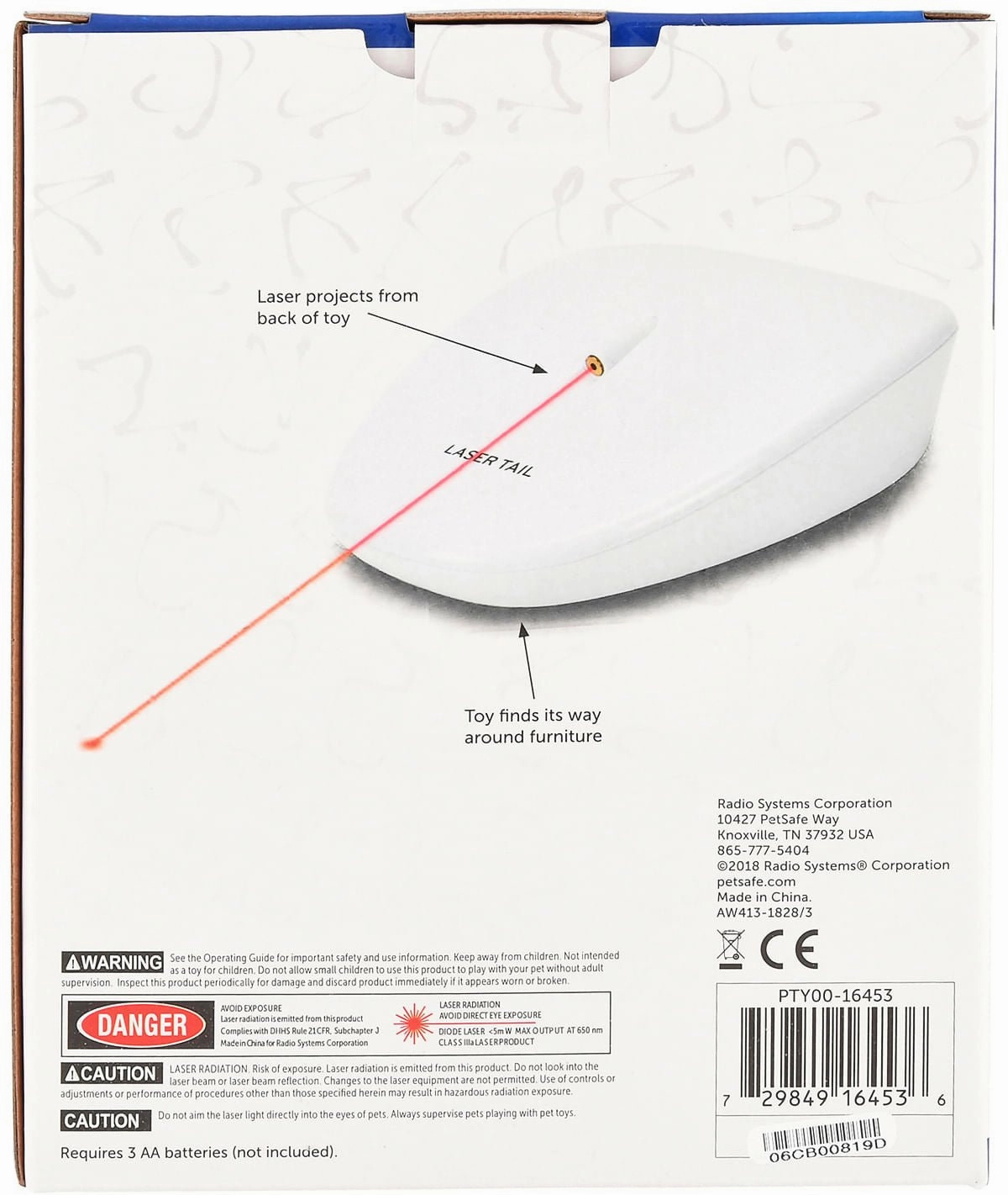 PetSafe Laser Tail Automatic Laser Light Cat Toy