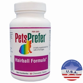 PetsPrefer HairBall Formula, 90 ct cat scratchers cat towers cat window perch cat heating pad cat calming spray