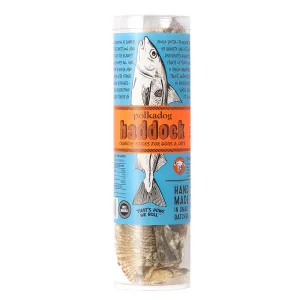 Polkadog Haddock Skin Jerky Grain-Free Treats For Cats & Dogs 2oz (Tube) dog sweater dog tuxedo dog dress holiday dog outfit dog birthday shirt