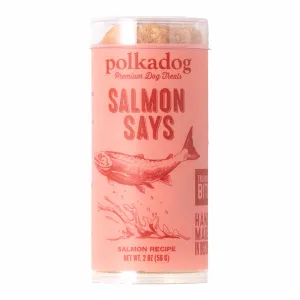Polkadog Salmon Says Training Bits Treats For Cats & Dogs 2oz (Mini Tube) fly trap horse fly spray poultry fly control fly repellent farm fly solution