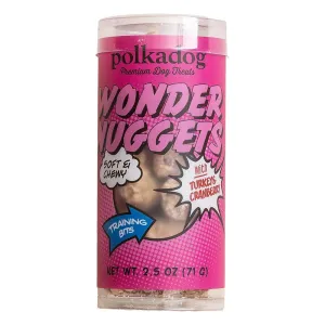Polkadog Wonder Nuggets Turkey & Cranberry Dog Treats 2.5oz (Mini Tube) dog sweater dog tuxedo dog dress holiday dog outfit dog birthday shirt