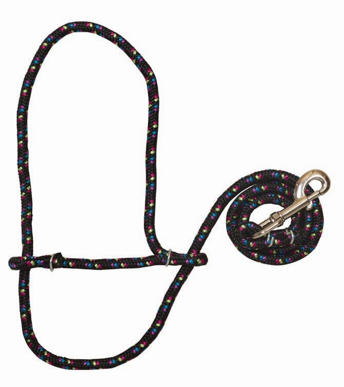 Poly Rope Sheep Halter/Lead with Snap, 52"