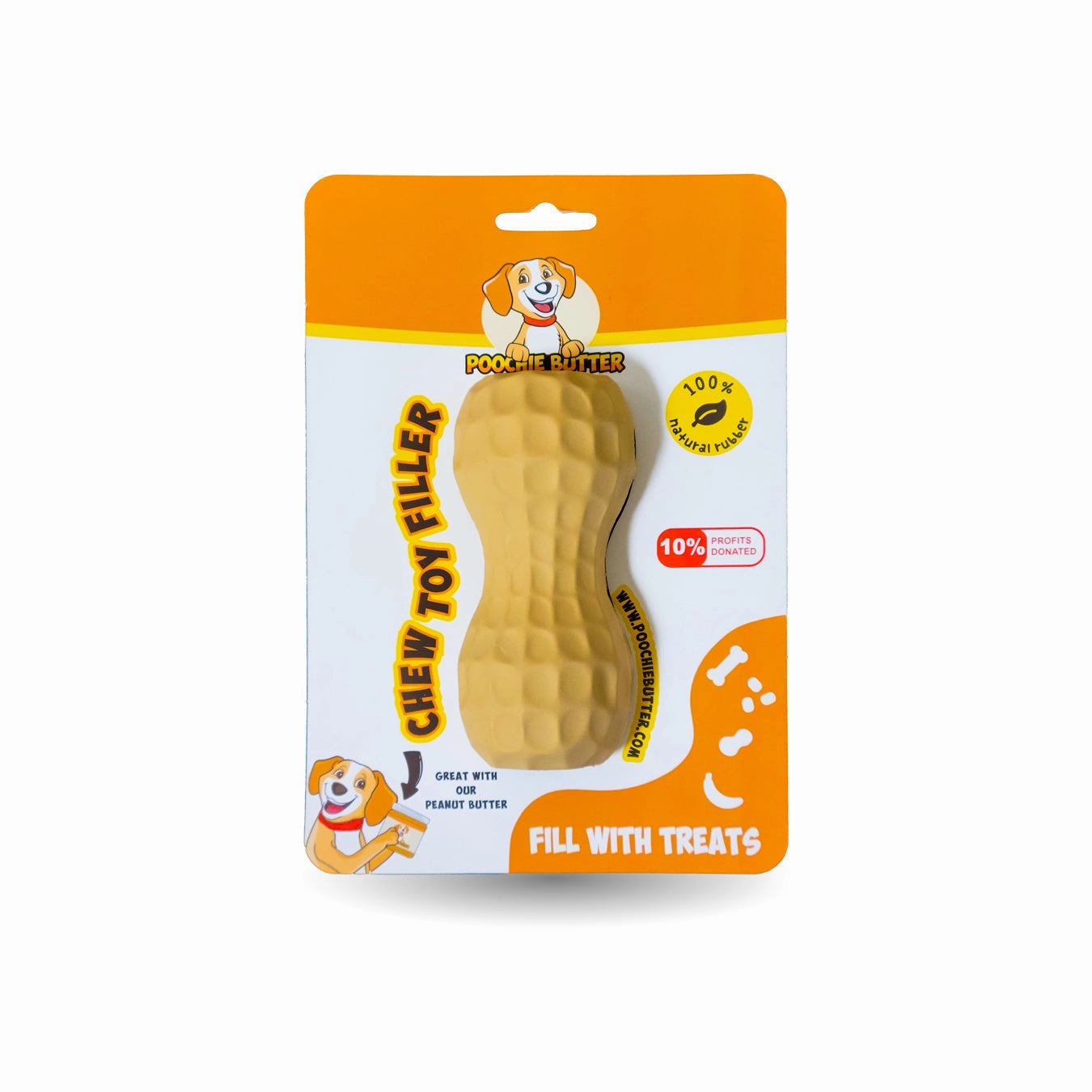 Poochie Butter Peanut Toy   2 oz PB