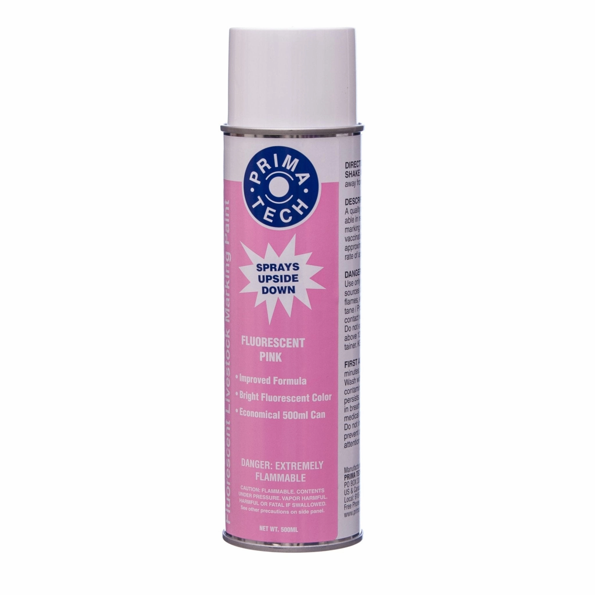 Prima Glo Marking Spray-On Fluorescent Livestock Marking Paint