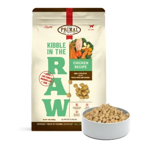 Primal Kibble In The Raw Chicken Freeze-Dried Dog Food 1.5lb dog sweater dog tuxedo dog dress holiday dog outfit dog birthday shirt