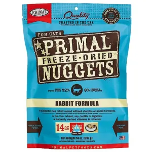 Primal Nuggets Rabbit Freeze-Dried Cat Food cat supplies cat house cat tree cat feeder cat collar
