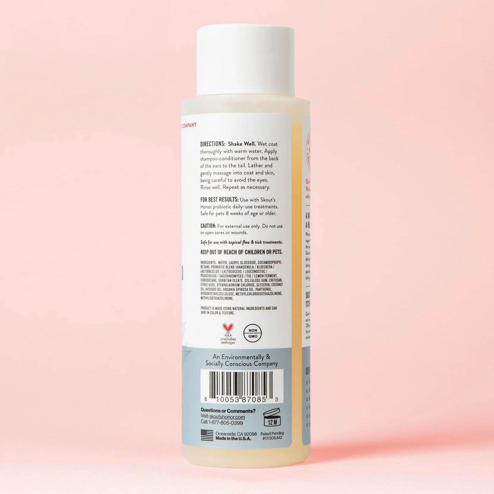 Probiotic Itch Relief Shampoo, 16 oz