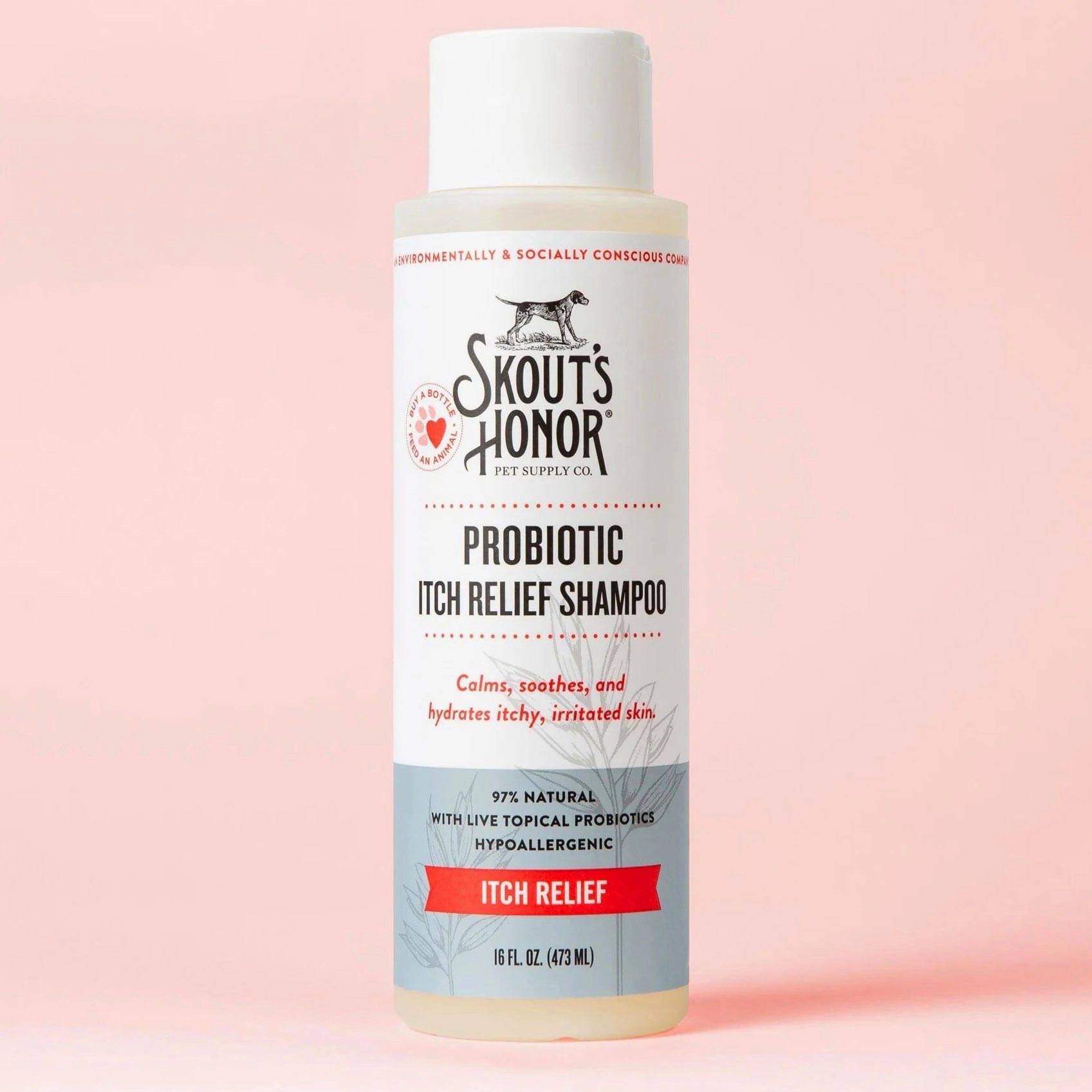 Probiotic Itch Relief Shampoo, 16 oz cat scratchers cat towers cat window perch cat heating pad cat calming spray