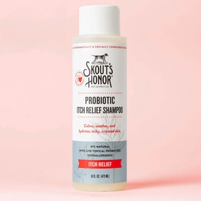 Probiotic Itch Relief Shampoo, 16 oz cat scratchers cat towers cat window perch cat heating pad cat calming spray