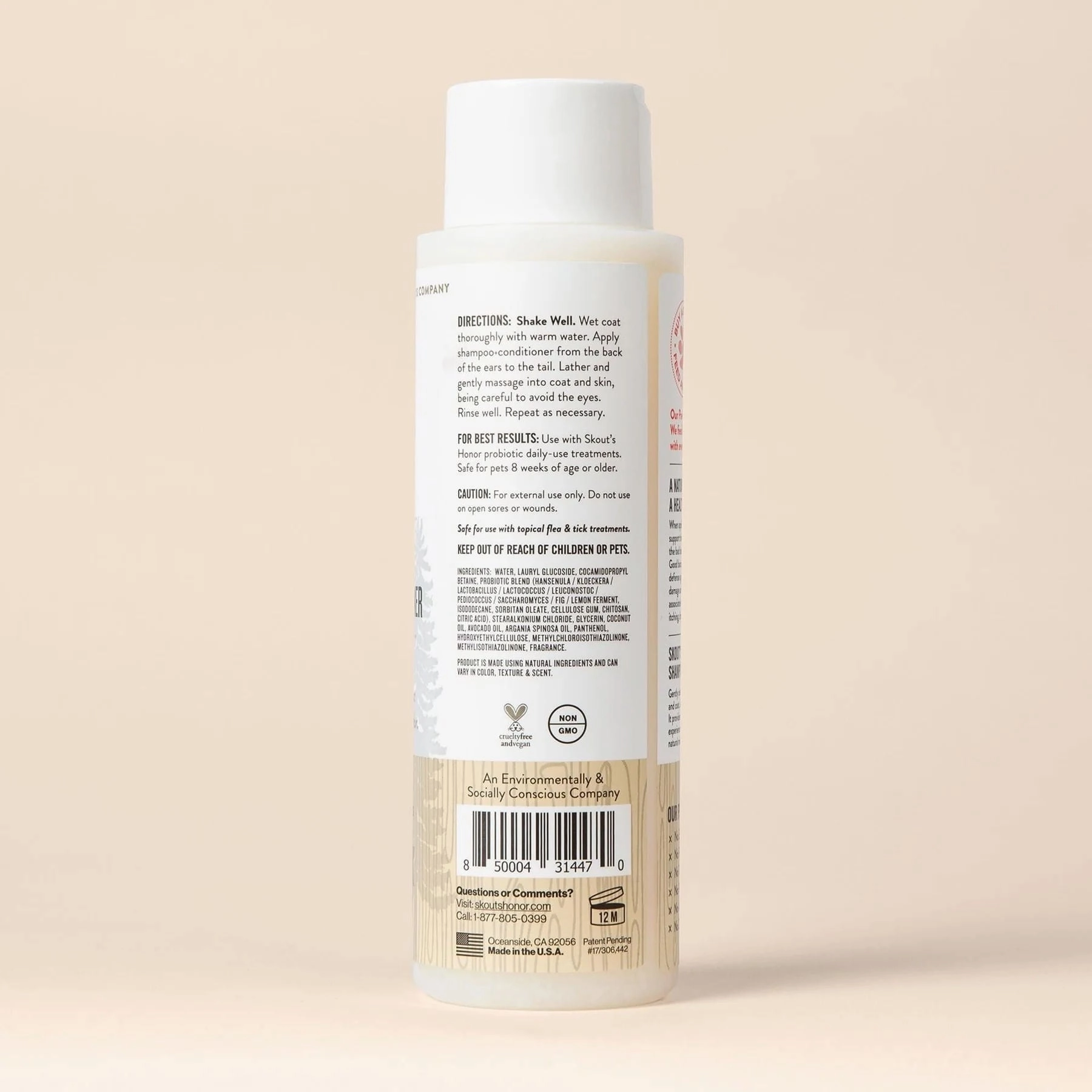 Probiotic Shampoo Conditioner, 16 oz