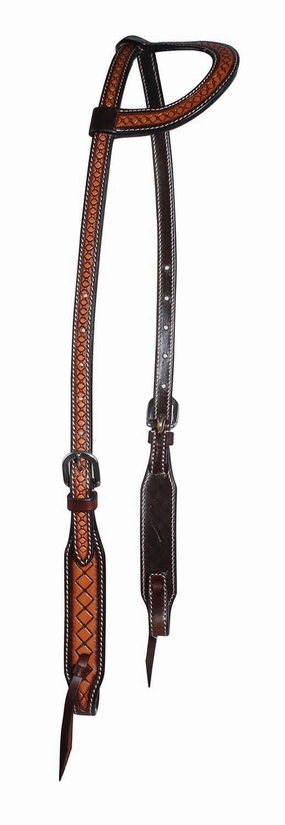 Professional's Choice Crosshatch One Ear Headstall, Brown cat fur care cat grooming tools cat deshedding brush cat bath kit cat nail trimmer