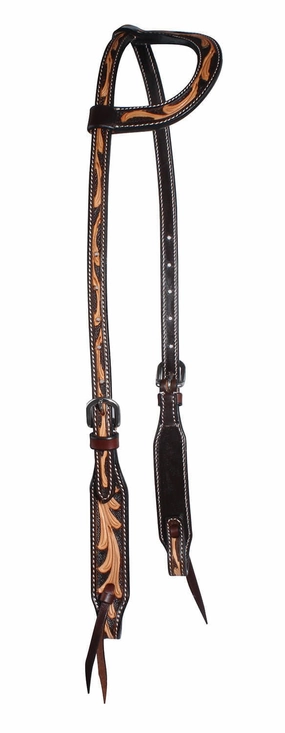 Professional's Choice Floral One Ear Headstall, Brown cat fur care cat grooming tools cat deshedding brush cat bath kit cat nail trimmer