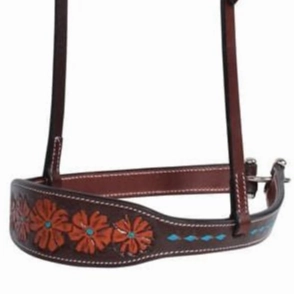 Professional's Choice Floral Tiedown Noseband, Full