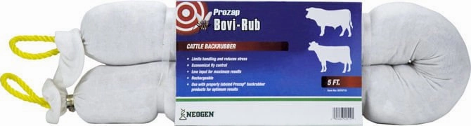Prozap Bovi-Rub Cattle Rub BackRubber Fly & Pest Control