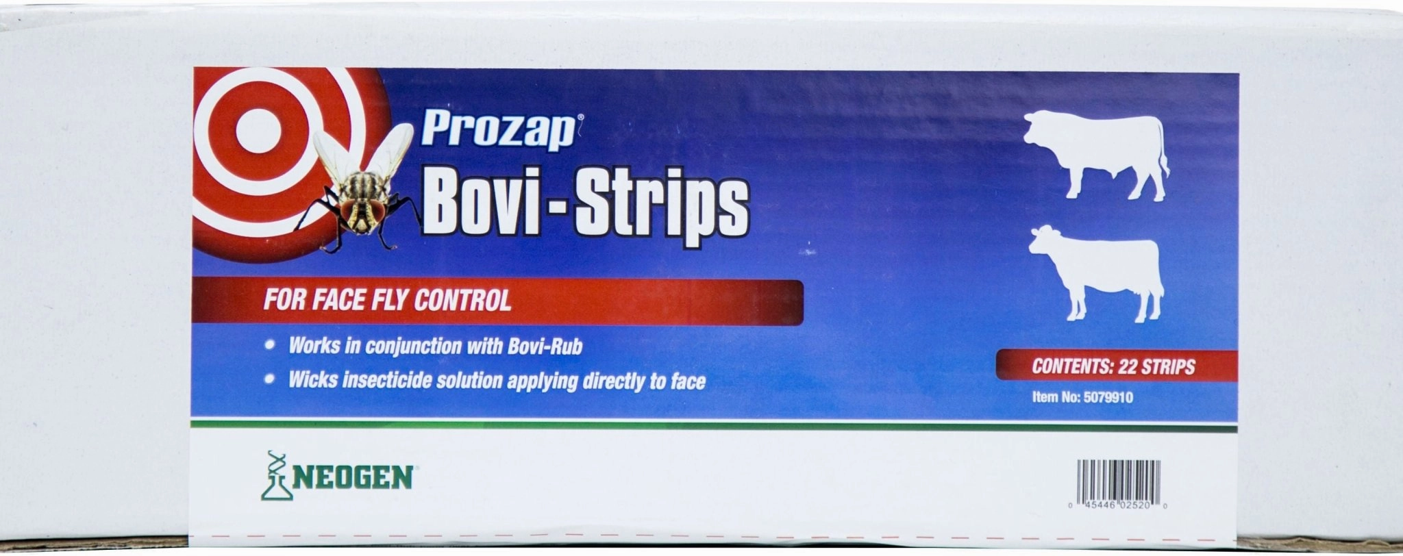Prozap Bovi-Strips for Fly Control, 22 ct sheep feed sheep mineral sheep hay sheep pellets sheep salt block
