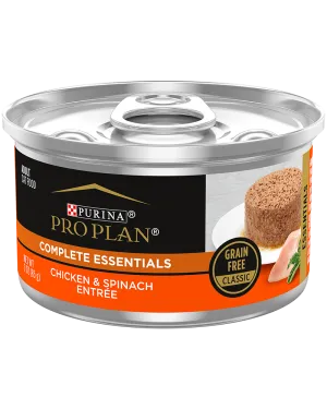 Purina Pro Plan Savor Adult Chicken, Spinach entree Pate Canned Cat Food cat treats toys for cats cat hair remover cat cleaning supplies cat food bowl