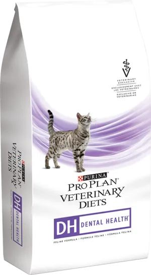 Purina Pro Plan Veterinary Diet DH Dental Health Dry Cat Food cat treats toys for cats cat hair remover cat cleaning supplies cat food bowl