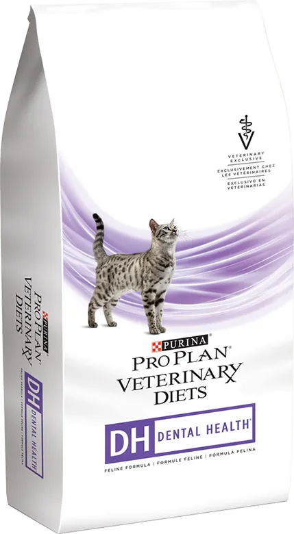 Purina Pro Plan Veterinary Diet DH Dental Health Dry Cat Food cat treats toys for cats cat hair remover cat cleaning supplies cat food bowl