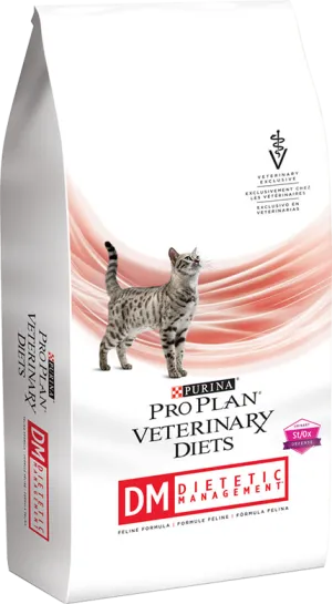 Purina Pro Plan Veterinary Diets DM Dietetic Management Dry Cat Food cat supplies cat house cat tree cat feeder cat collar