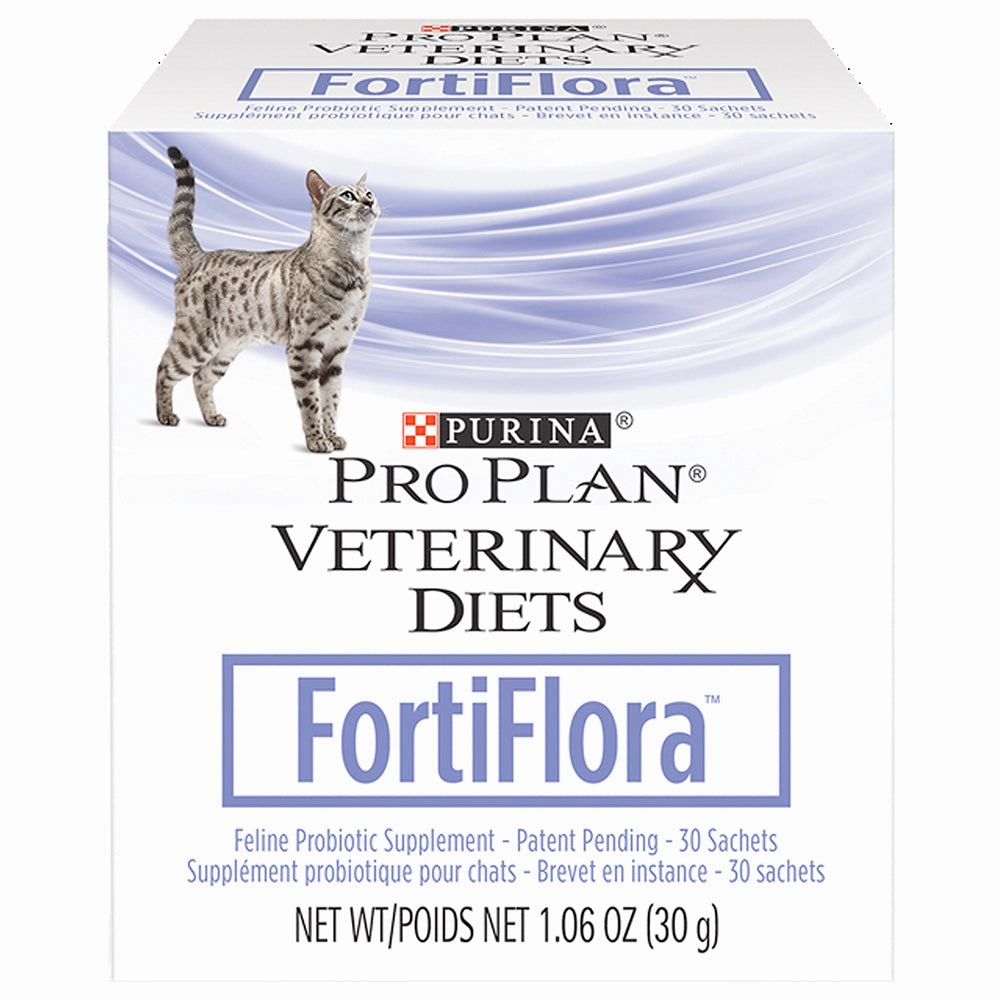 Purina Veterinary Diets FortiFlora Feline, 30 ct cat scratchers cat towers cat window perch cat heating pad cat calming spray