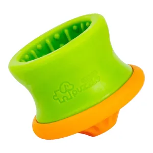 Puzzle Feeder Tumbler Interactive Dog Toy (Small / Medium) dog bones rawhide chew sticks dog jerky bacon bone