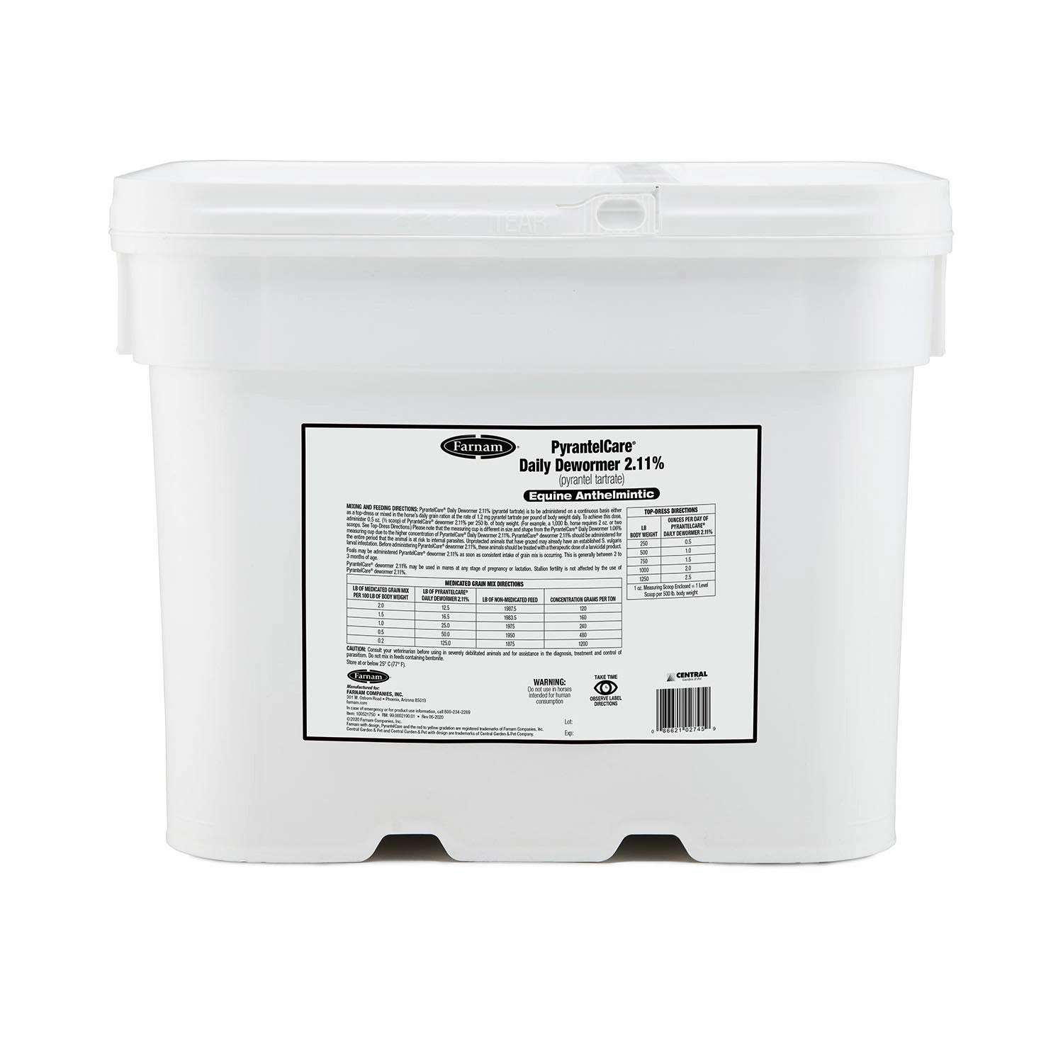 PyrantelCare Daily Dewormer 2.11%, 50 lb