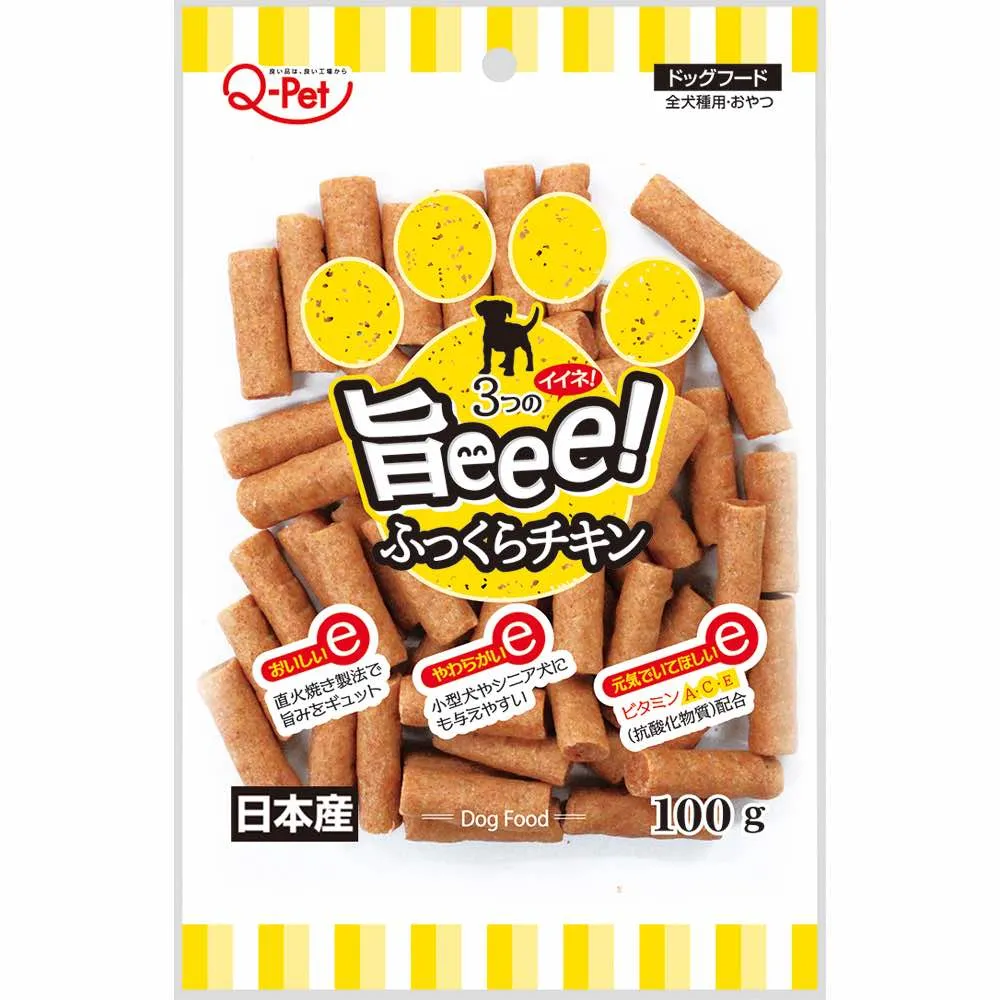 Q-Pet Umaeee! Chicken Dog Treats 100g (Exp Jul 2025) chicken fence goat pen animal fencing electric fencing portable livestock fence
