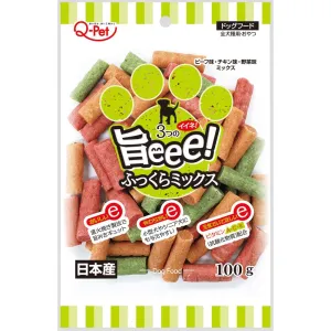Q-Pet Umaeee! Mix Dog Treats 100g (Exp Jul 2025) dog supplies dog food toys accessories dog bed