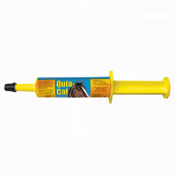 Quia-Cal, 15 cc Oral Syringe poultry remedies poultry supplement goat vitamins sheep probiotics animal health boost
