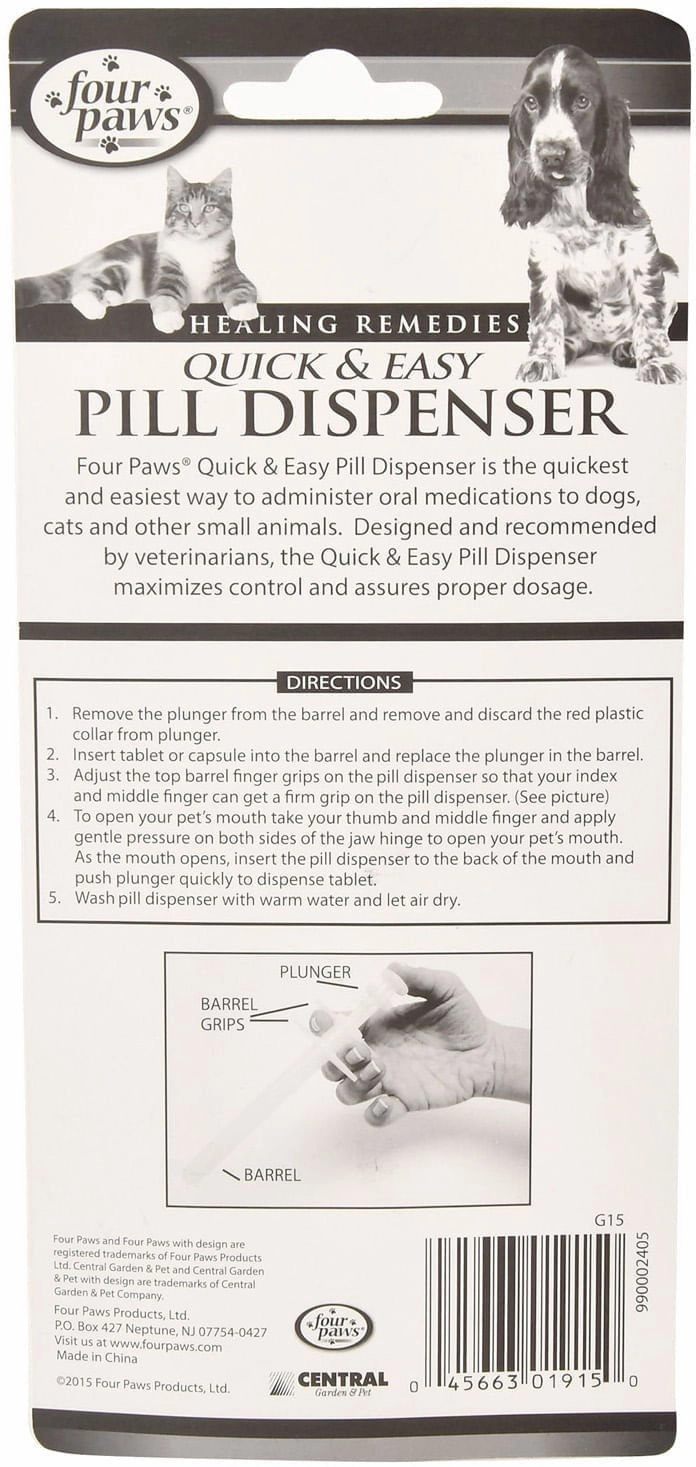 Quick & Easy Pill Dispenser