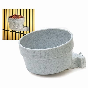 Quick Lock Crock Removable Food & Water Bowl for Cages, Kennels, & Crates cat grooming cat shampoo cat conditioner cat comb cat grooming glove
