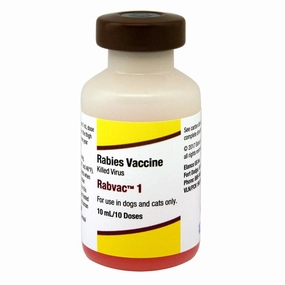Rabvac 1 - Rabies Vaccine for Dogs & Cats, No Tags cat grooming cat shampoo cat conditioner cat comb cat grooming glove